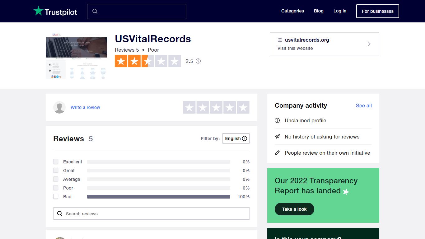 USVitalRecords Reviews | Read Customer Service Reviews of ...